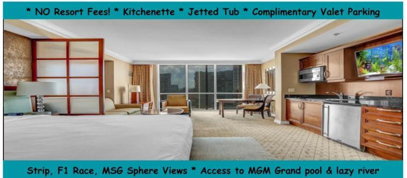 Signature Mgm Suite With Strip And Sphere View Las Vegas Esterno foto